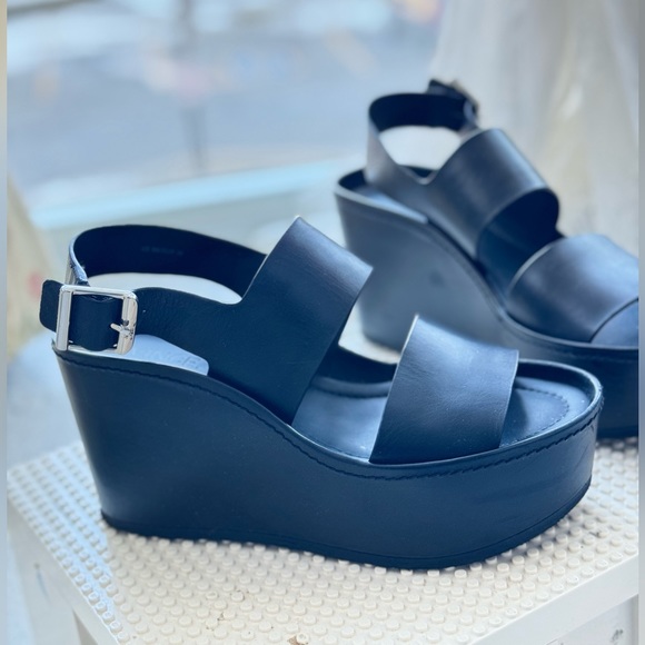 Vince Platform Sandals Leather - Picture 2 of 8